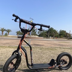 一万円から値下げしました！スクーターバイク　オフロード　キックボードの画像
