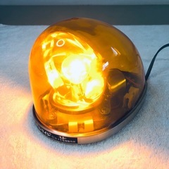 【動確済】流線型パトライト　黄　SKFM-101　佐々木電機製作...