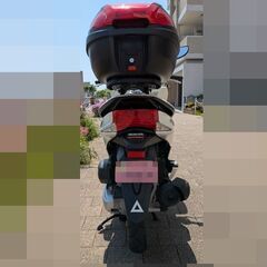 商談中HONDAホンダPCX125ホワイトメタリック走行3350kmの画像