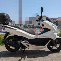 HONDAホンダPCX125ホワイトメタリック走行3350km