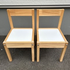 IKEA イケア LATT　ラット テーブル&イス2脚セットの画像