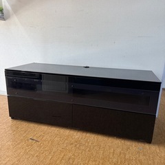 テレビ台 幅120cm テレビボード ブラック コンセント付
