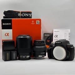 【バッテリー2つで安心】SONY α330 ダブルレンズセット
