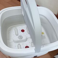 【中古】 足浴　フットバス　保温機能付きの画像