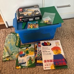 LEGOレゴクリエイターのブルーのコンテナ