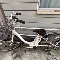 パンク有・ヤマハ
電動自転車