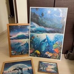 クリスチャンラッセンパズル完成品