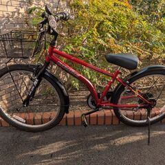 子供自転車24インチ　あさひドライドBEAT　6段変速　ドライド...