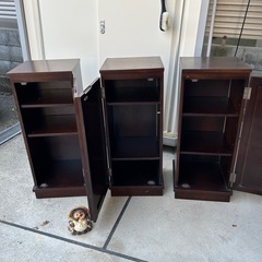 【中古】バリ風の収納家具　本文を必ずご覧くださいね！