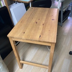木製テーブル×2