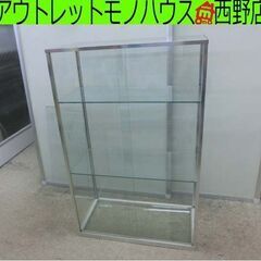 ガラスショーケース 幅60×奥行31×高さ94.5ｃｍ 店舗什器...