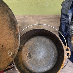 ◎ アウトドア用品　ダッチオーブン ビギナーセット 25cm 調理器具　CAPTAIN STAG 鍋 の画像