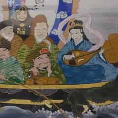 七福神絵画　額縁　置物の画像