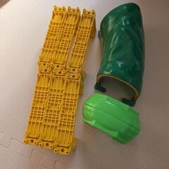プラレール　ワイド橋桁6つ　トンネル2つ
