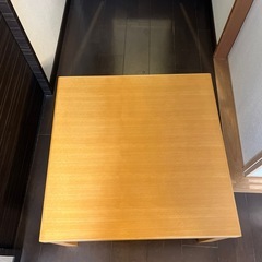 正方形ローテーブル