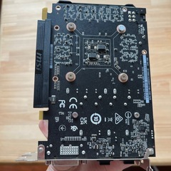 中古品 MSI GeForce GTX 1650 AERO ITX 4G OC グラフィックスボード VD6936の画像