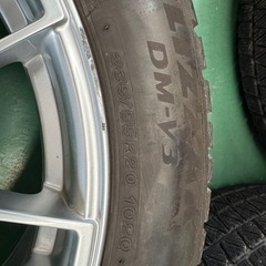 レクサスRX スタッドレス＆アルミ4本セットの画像