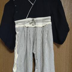 ベビー服　袴ロンパース　キッズ　90cm 子どもの日