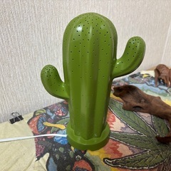ニトリ　サボテン照明　ライトの画像