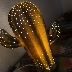 ニトリ　サボテン照明　ライト