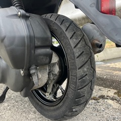 【売約済】美品 実働 BT新品 バリ溝 スズキ CA45A レッツ4 4スト原付 4ストインジェクション スクーター アイボリーの画像