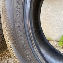 取引中！ヨコハマタイヤ　225/55R18 4本の画像