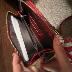 スマホショルダー財布付きの画像