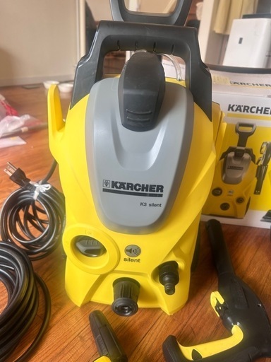 【美品】KARCHER K3 silent 高圧洗浄機本体