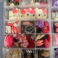 凸デコパーツ大量セット