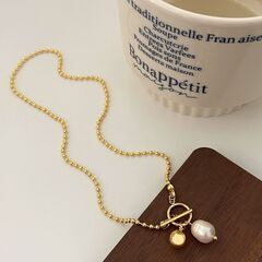ネックレス レディース 人気 ネックレス ロング 長め ラリエット マンテル パール ゴールド シルバー チェーン アクセサリー ジュエリー ペンダント チョーカー 普段使い おしゃれ かわいい プレゼント 結婚式調整可能の画像