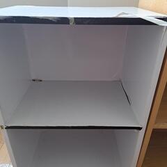 カラーボックス２点　難ありの画像