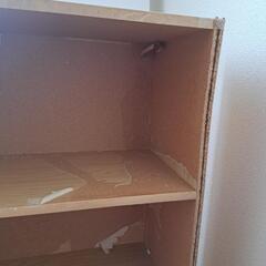 カラーボックス２点　難ありの画像