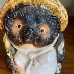たぬきの置き物の画像