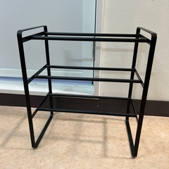 靴 収納棚　延長可能