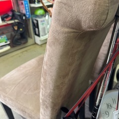 ダイニングチェア　ブラウン　椅子　チェア　ハイバックチェア　1つ1,500円の画像