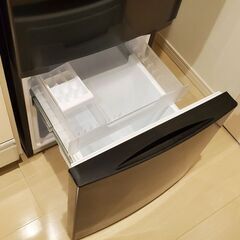 東芝 冷蔵庫 GR-W15BZ1(K) 新品同様の画像