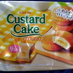 LOTTE　カスタードケーキ