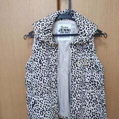 JENNI ダウンベスト 130cmの画像