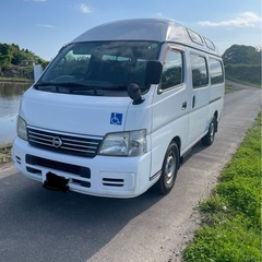 日産　キャラバン　E25 福祉車両　8ナンバー　車椅子移動車　デ...