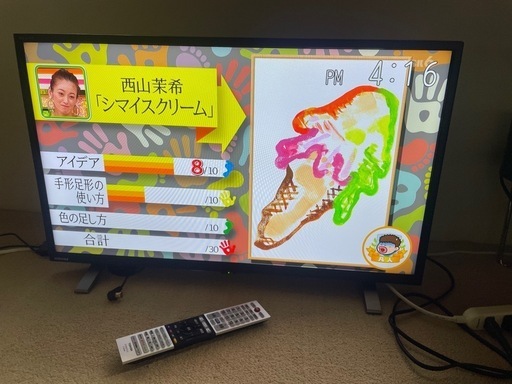 東芝TOSHIBA REGZA 32型2022年製 (ta.) 瀬戸のテレビ《液晶