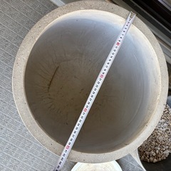 植木鉢 無印良品 コンクリート製