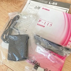 美品　YAMAHA電子ピアノ　P115WH  の画像