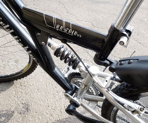 26インチ MTB フィールドファイター マウンテンバイク ブラック ダブル