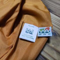 未使用に近い　WAQ  CAMPPILLOW キャンプ用　インフレーション枕の画像