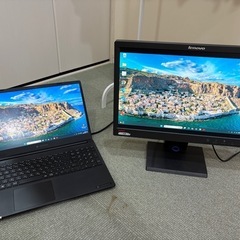 モニター　ワイヤレスキーボード　マウス　セット