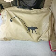 0503-371 ※シミ、使用感あり　※鍵あり　Kipling キプリング キャリーケース トラベル 旅行バッグの画像