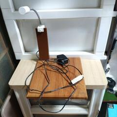コンパクト水槽スタンドとミニLEDライト