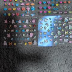 値下げ中…10枚まとめて（新品)ぉ子様用ネイルシールの画像