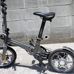 折畳み電動アシスト自転車「THE ONE」新中古品（試乗距離3k...