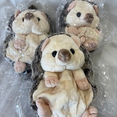 【新品】3個セット ぬいぐるみ リュック フラッフィーズ ハリネ...